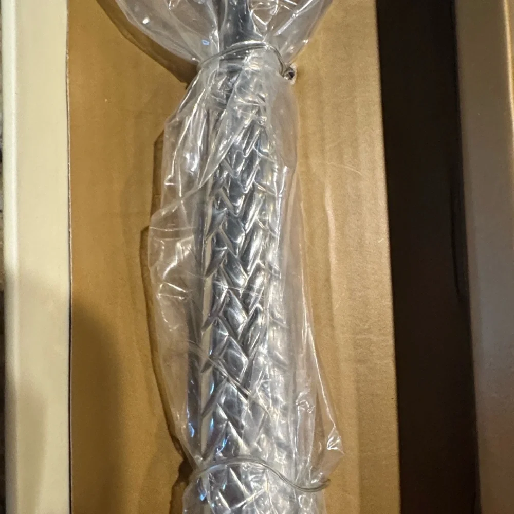 Lauren Ralph Lauren Equestrian Braid 2 piece cheese knife set New in box